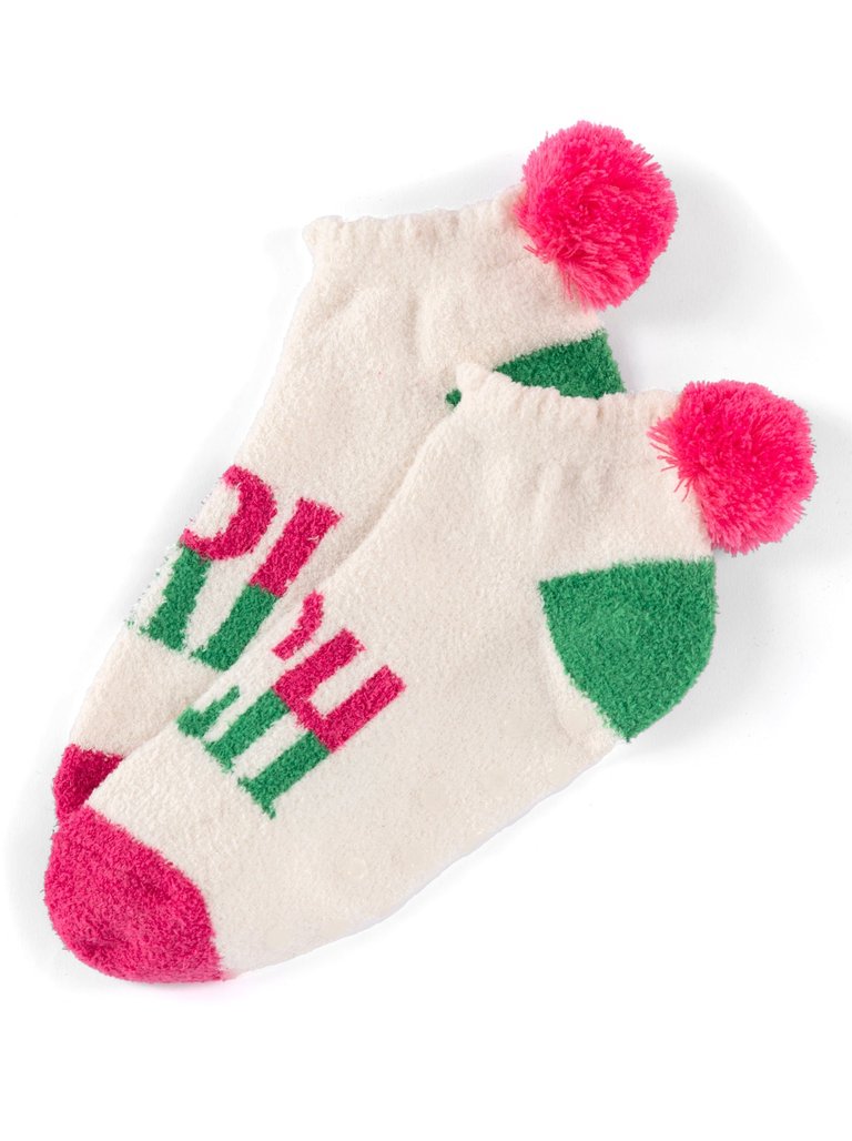 "Grinch" Home Socks