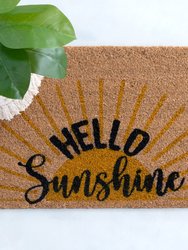 "Hello Sunshine" Doormat