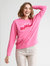 "Ho Ho Ho" Sweatshirt - Pink