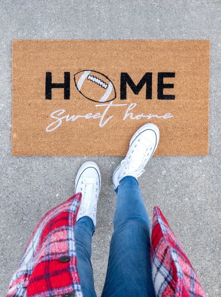 "Home Sweet Home" Doormat - Natural