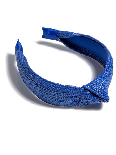 Shiraleah Knotted Woven Headband, Blue product