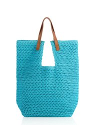 Lido Go-Anywhere Tote, Turquoise