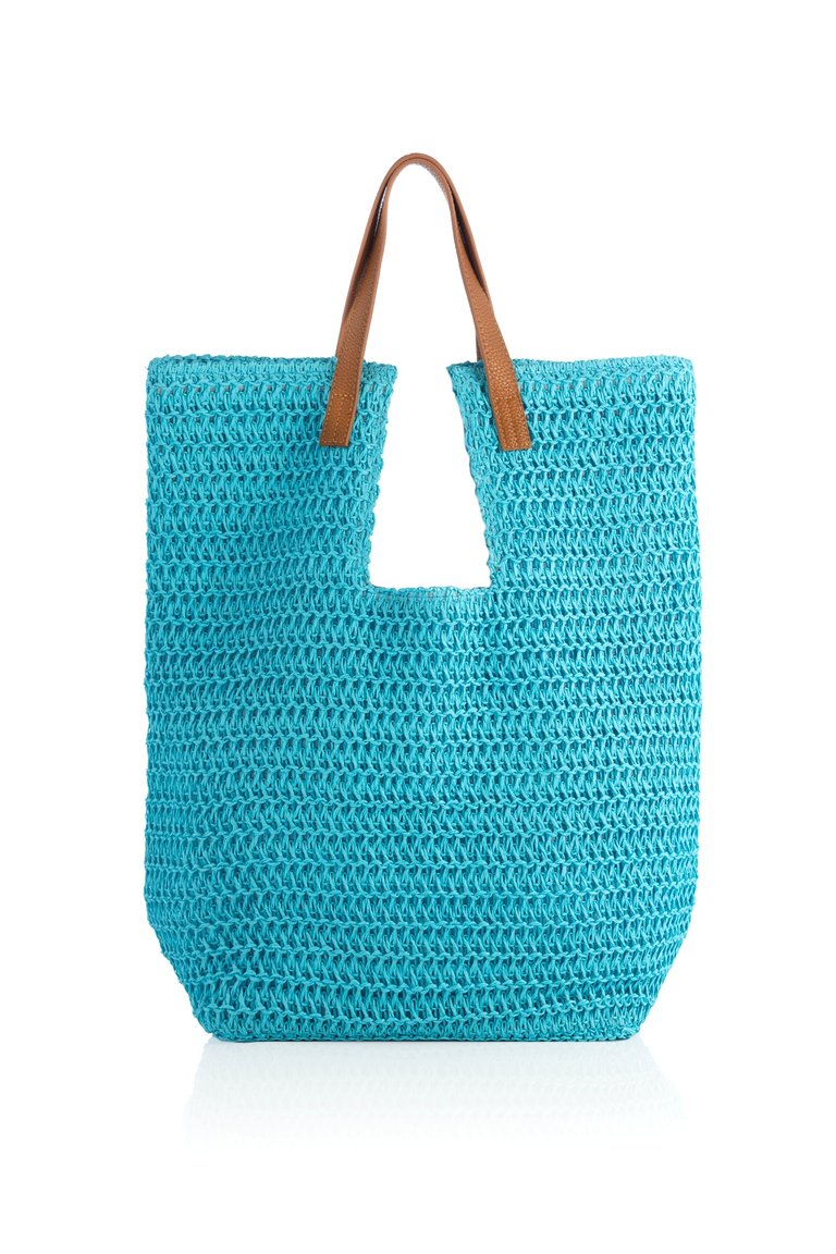 Lido Go-Anywhere Tote, Turquoise