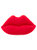 Lips Pillow - Red