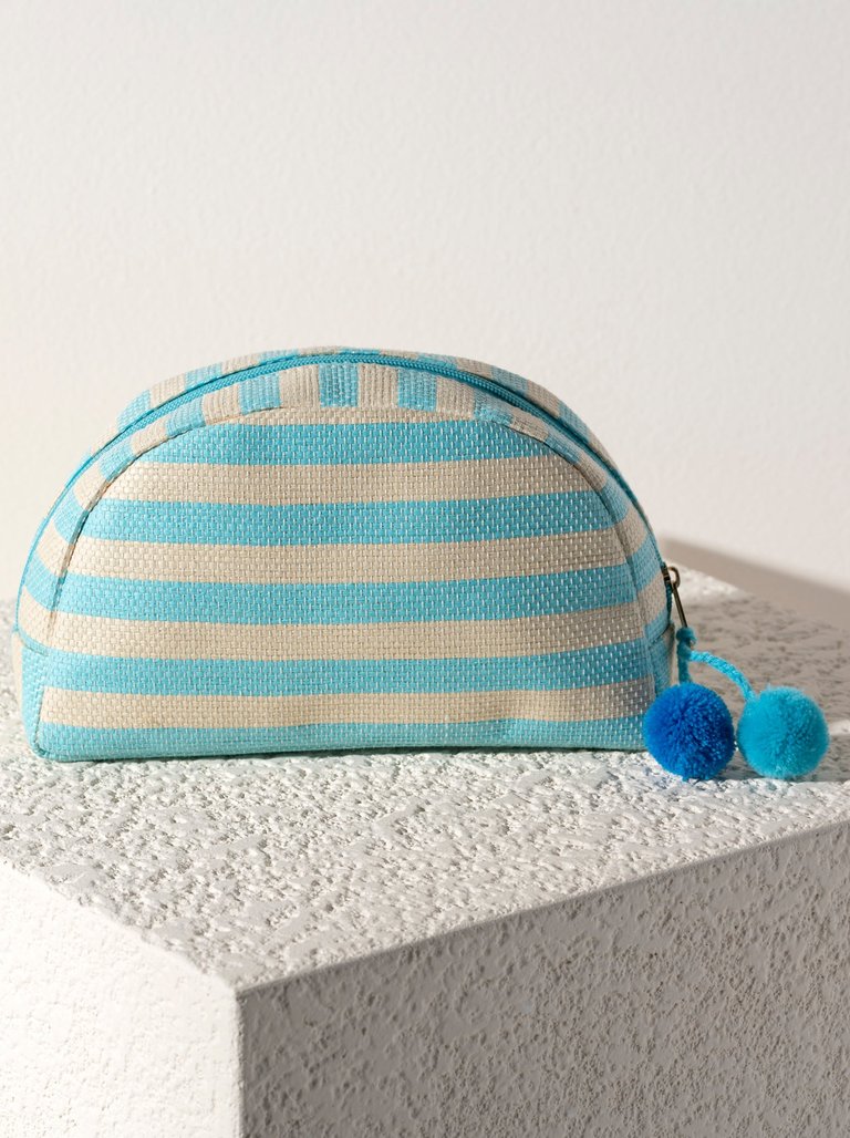 Lolita Zip Pouch, Turquoise - Turquoise