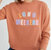 Long Weekend Sweatshirt In Rust - Rust