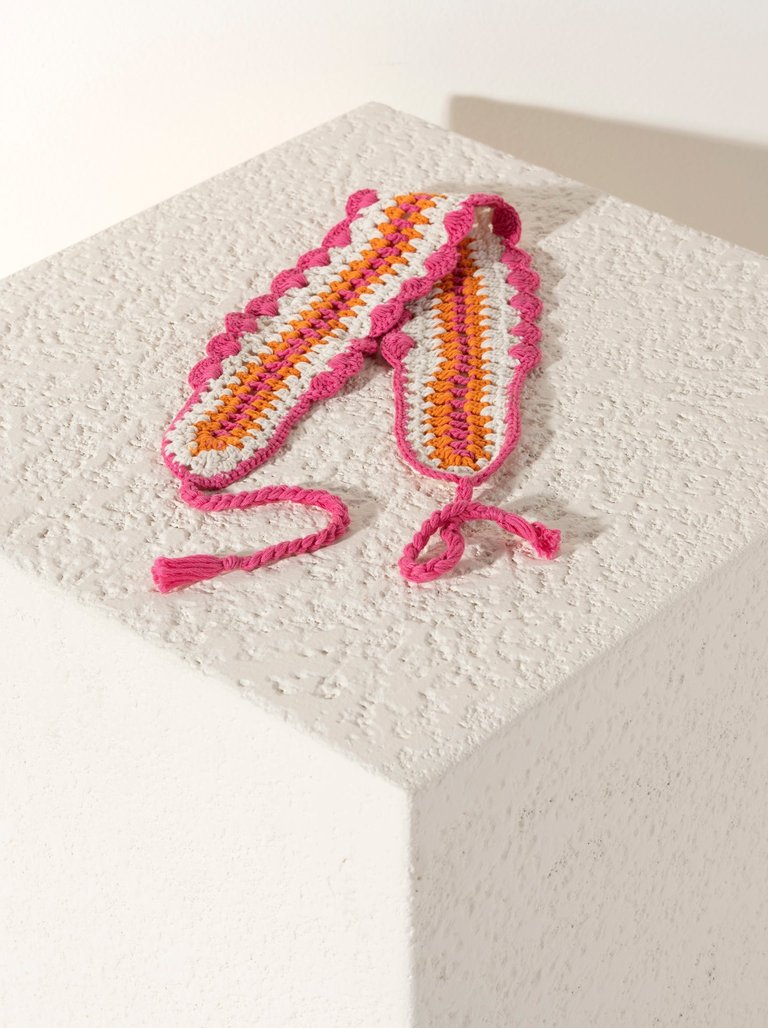 Luna Crochet Headband, Multi - Multi