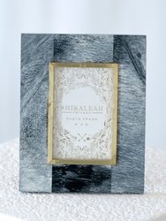 Mansour Marbelized 4X6 Picture Frame