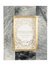 Mansour Marbelized 4X6 Picture Frame - Grey