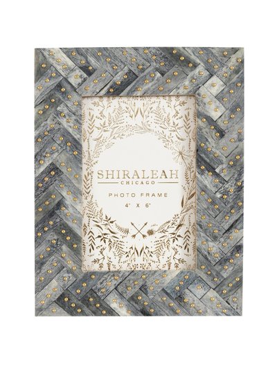 Shiraleah Mansour Studded 4X6 Picture Frame product