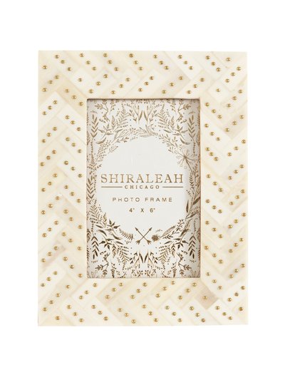 Shiraleah Mansour Studded 4X6 Picture Frame product
