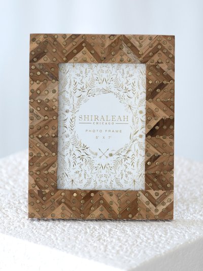 Shiraleah Mansour Studded 5X7 Picture Frame product