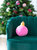 Merry Bauble Medium Pillow, Pink