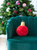 Merry Bauble Medium Pillow, Red