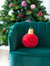 Merry Bauble Medium Pillow, Red