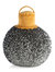 Merry Bauble Sequin Large Pillow - Silver