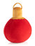 Merry Bauble Small Pillow - Red