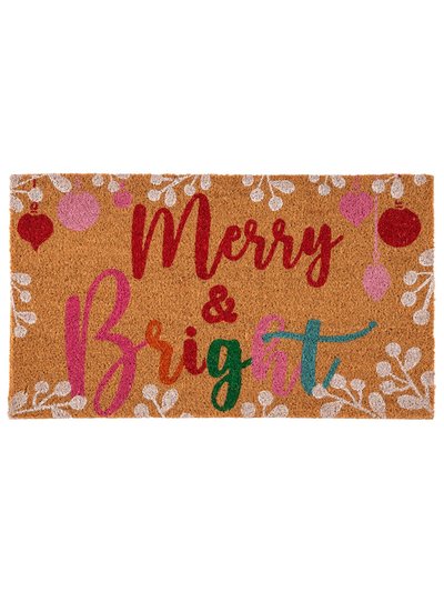 Shiraleah Merry & Bright" Doormat, Multi product