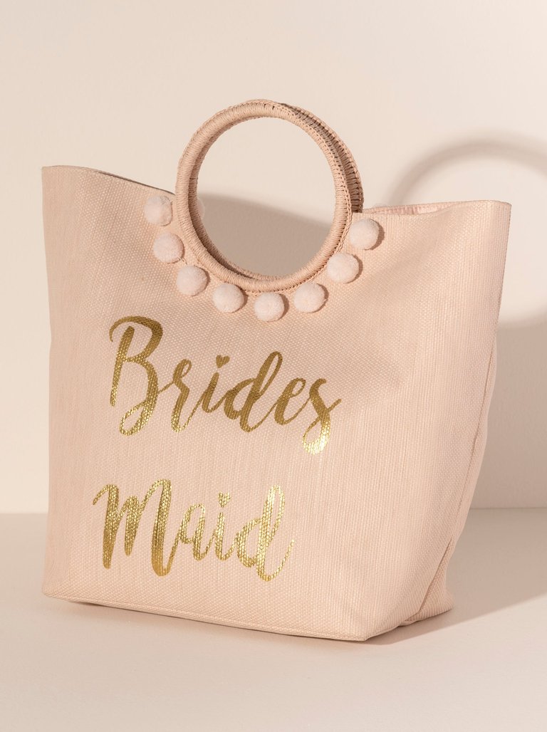 Mia Bridesmaid Tote, Blush