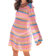 Miami Striped Cover-Up In Multi - Multi