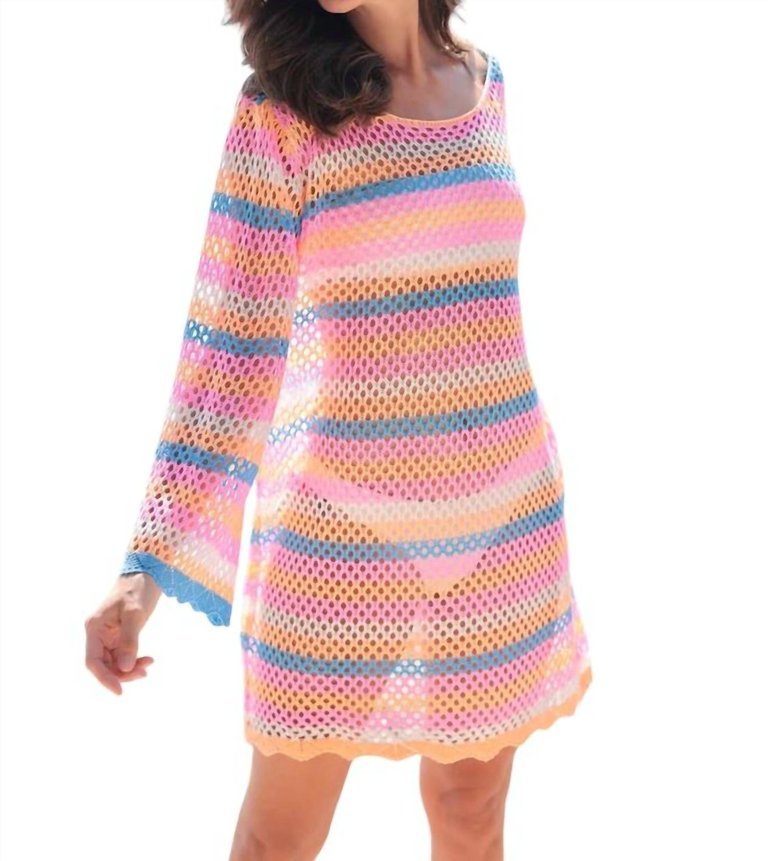 Miami Striped Cover-Up In Multi