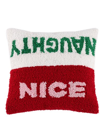 Shiraleah "Naughty / Nice" Pillow product