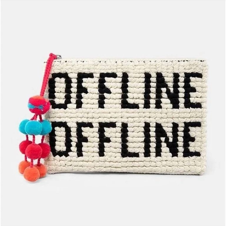 Offline Pouch - White