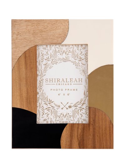 Shiraleah Paris Patchwork 4" X 6" Picture Frame product