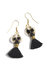 Paz Earrings - Black - Black