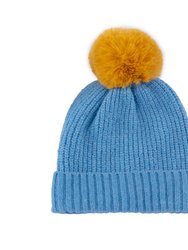 Pick A Pom Hat - Blue