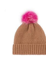 Pick-A-Pom Hat, Camel