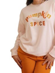 Pumpkin Spice Sweatshirt - Blush