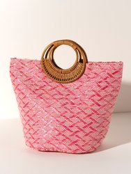 Roma Tote, Pink