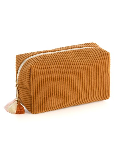 Shiraleah Roux Boxy Zip Pouch, Sunflower product