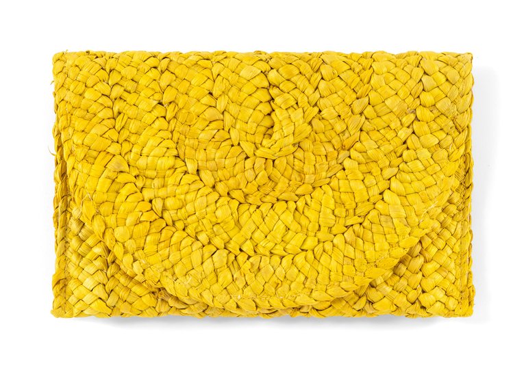 Simonetta Clutch, Yellow