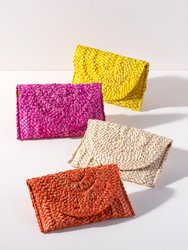 Simonetta Clutch, Yellow