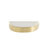 Small Wallace D-Shape Wall Shelf - Gold