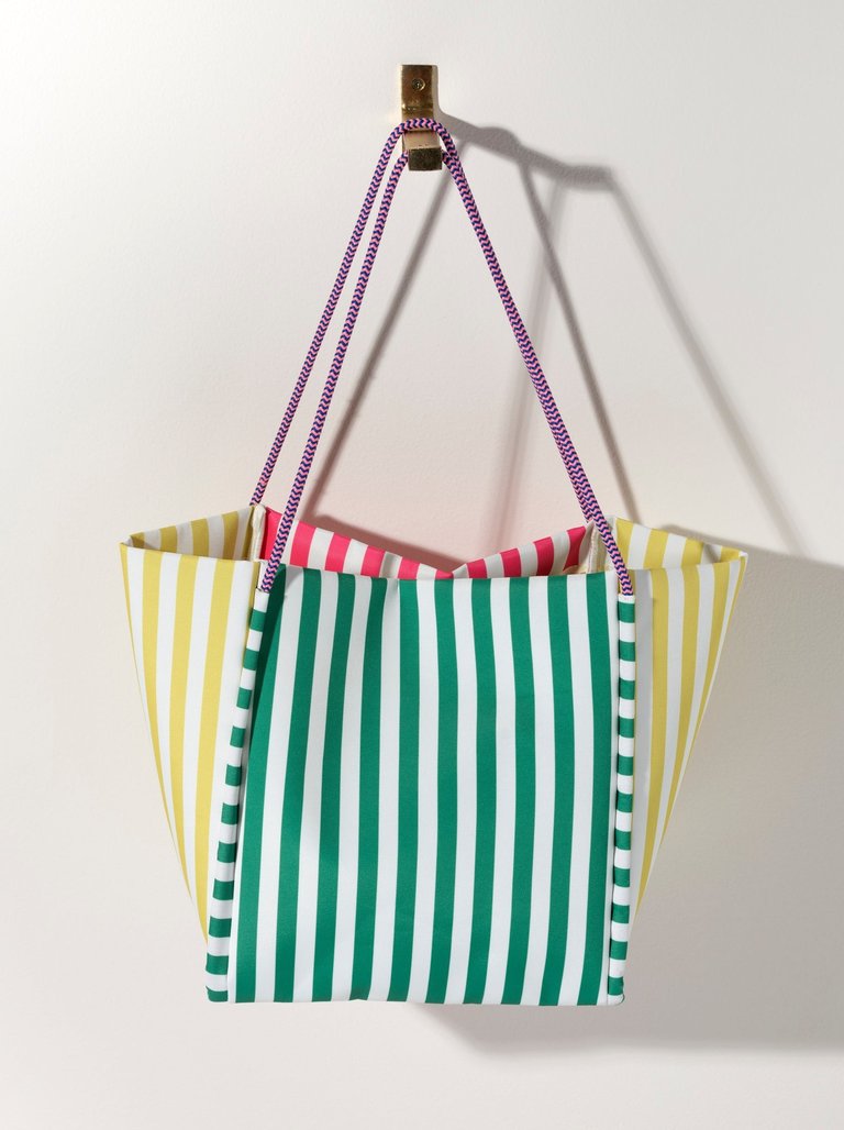 Spiaggia Tote, Green - Green