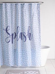 "Splash" Shower Curtain
