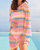 Stripe Miami Coverup In Multi - Multi