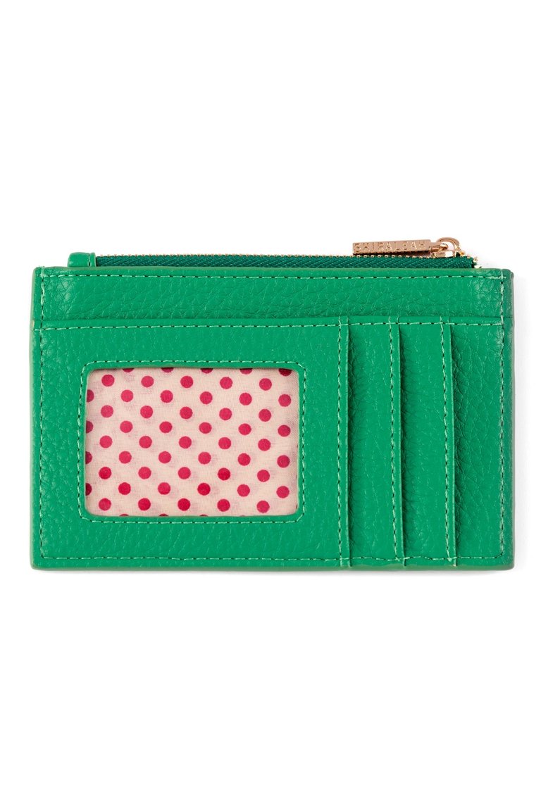 Verona Card Holder, Green