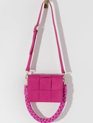 Verona Shoulder Bag, Fuchsia - Fuchsia