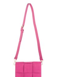 Verona Shoulder Bag, Fuchsia