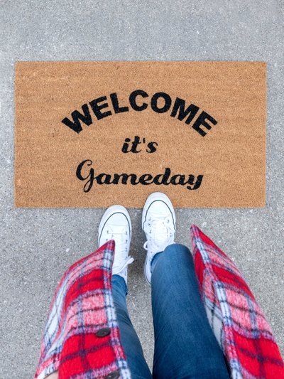 Shiraleah "Welcome It'S Gameday" Doormat product