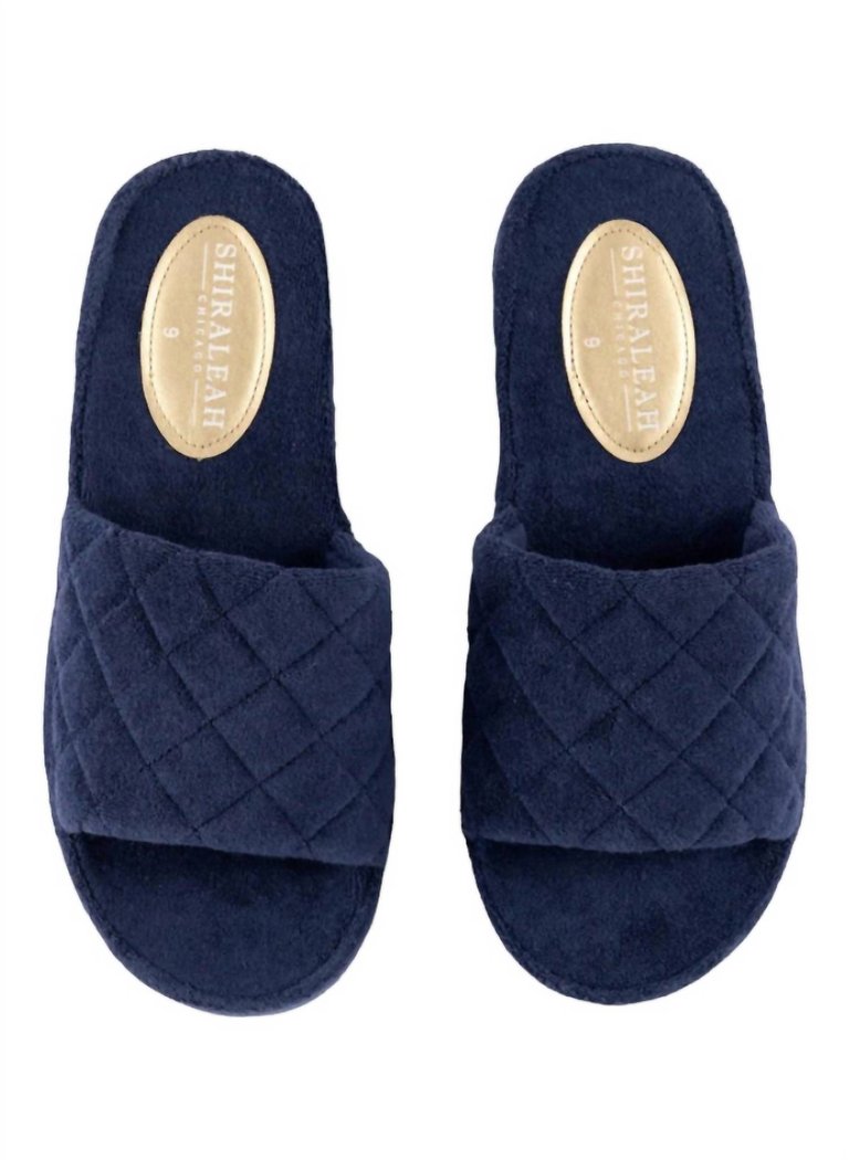 Women's Sol Pool Slides In Navy - Navy