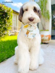 Sloths Hanging In There Dog Bandana