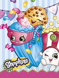 Shopkins Luncheon Napkins 16 Per Pack]