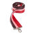 Boardwalk Bag Strap - Burgundy/Pink/Red