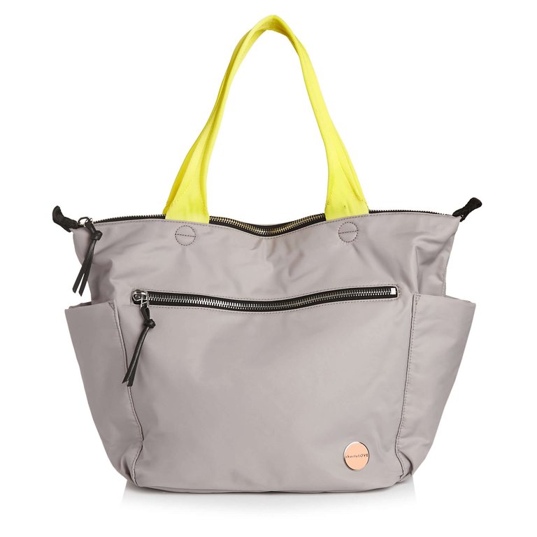 Tillie Tote Bag - Grey