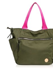 Tillie Tote Bag - Army Green